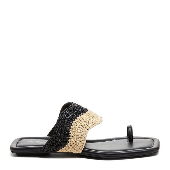 Kelsi Dagger ‘Theo’ natural raffia sandals, size 6.5 - Picture 2 of 7